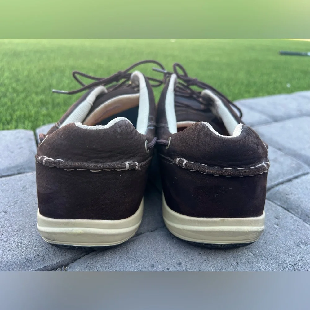 Timberland Earthkeepers Shoes Mens Size 12 Boat Brown Leather‎
